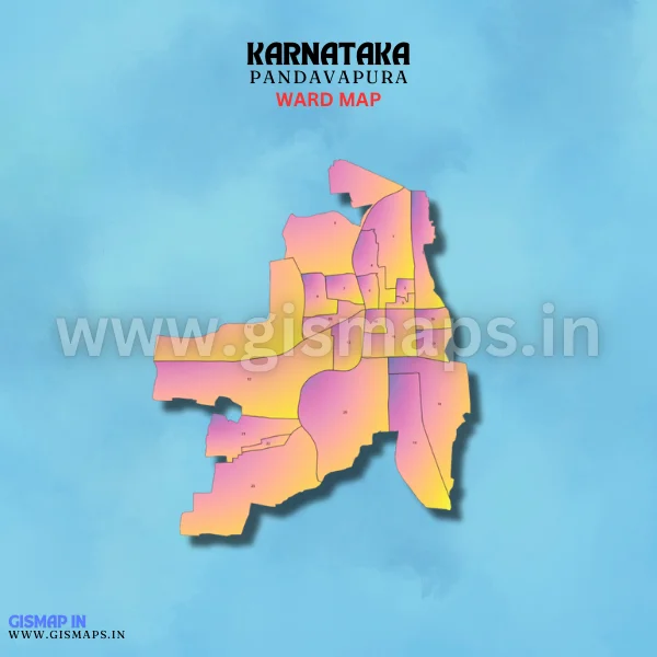 Pandavapura Ward Map (Karnataka)